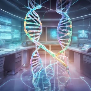 DNA digital twins as 3D Model