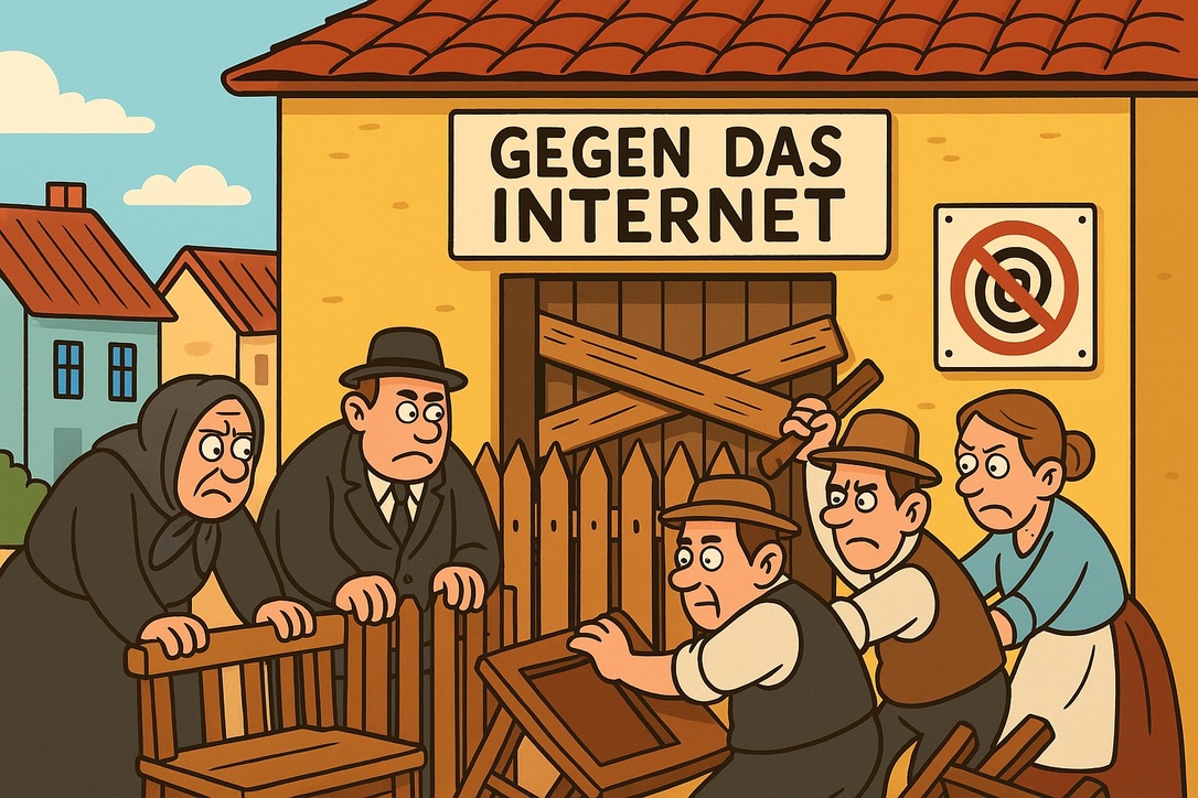 Die digitale Demenz – Warum wir lieber Paragraphen als Pixel zählen